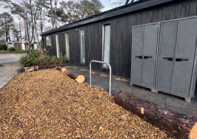 parkeerplaats Boshuisje Nero 