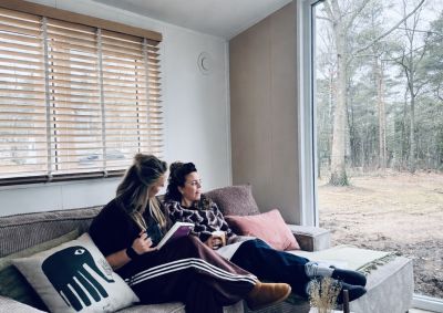 uitzicht vanaf loungebank